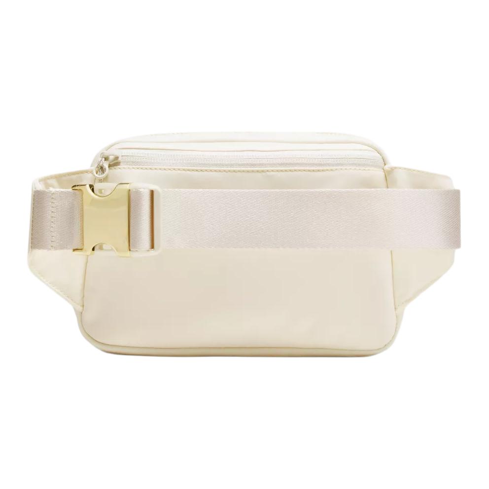 Lululemon Everywhere 2L Logo Zipper Closure Nylon Chest Bag Women Bags Light-Ivory Gold LU9BG8S-042797