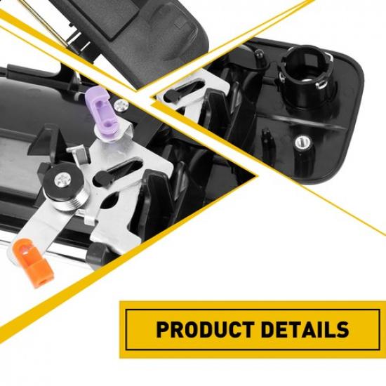 Tail Gate Tailgate Handle for Toyota Tundra 2007-2013 With Lock 690900C051 Hole