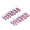 14pcs SelfAdhesive Nail Sticker DIY Glitter Fashionable Nail Polish Strip Full Wraps Decal(02 )