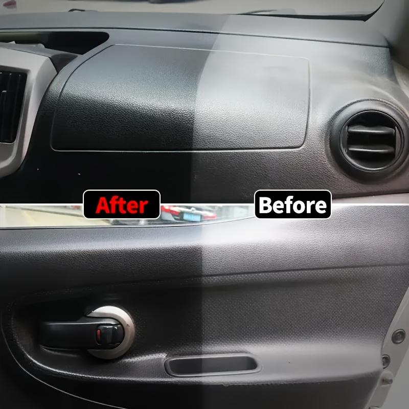 Interior Car Polish Wax,Seat Refinish Cream,Steering Wheel Update Paste,Dashboard Refresh Gel,Long-Lasting Shine,Restores Finish