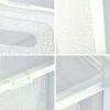 KADAX Plastic Container with Lid Transparent Lockable Box Organizer