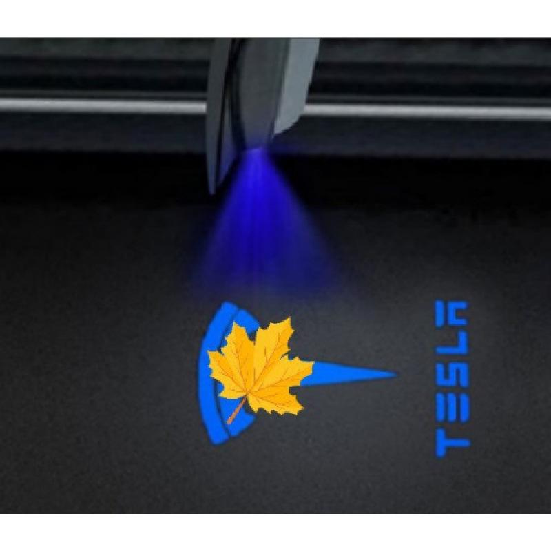 Anwendbare Tesla Model S/X/3 Willkommens-Türprojektorleuchte