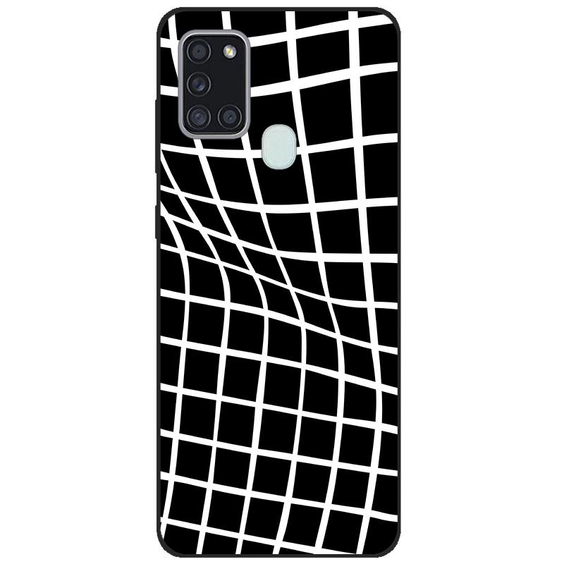 For Samsung A21s SM-A217F/DSN Back Cover tpu Soft Silicone Phone Case For Samsung Galaxy A21s Case Mobile Phone black coque new