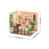 ROBOTIME Rolife 3D Puzzle Super Creator Fresh Flower Shop DIY Miniature House (DW017B) | 1:24 Scale