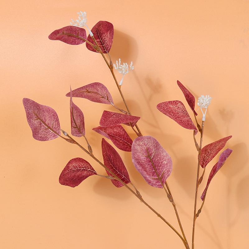 Leaves Handmade Eucalyptus With Berries For Event Table Centerpiece