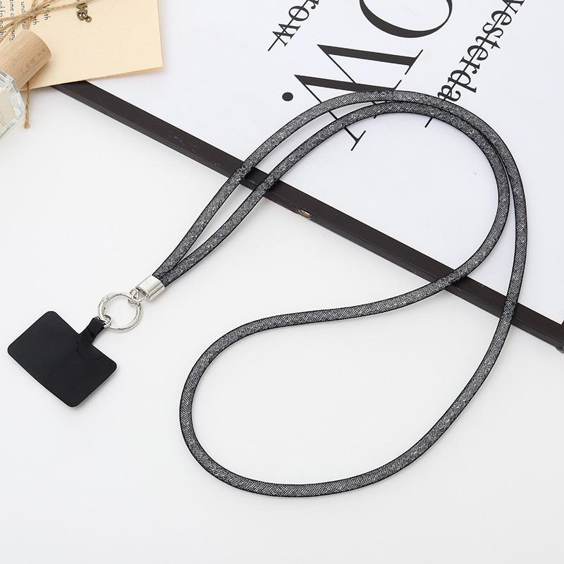 

Розкішний діамантовий шнурок для телефону Захист від втрати Підвісна мотузка Шнур Довгий ремінець-ланцюжок для телефону через плече для Iphone Xiaomi