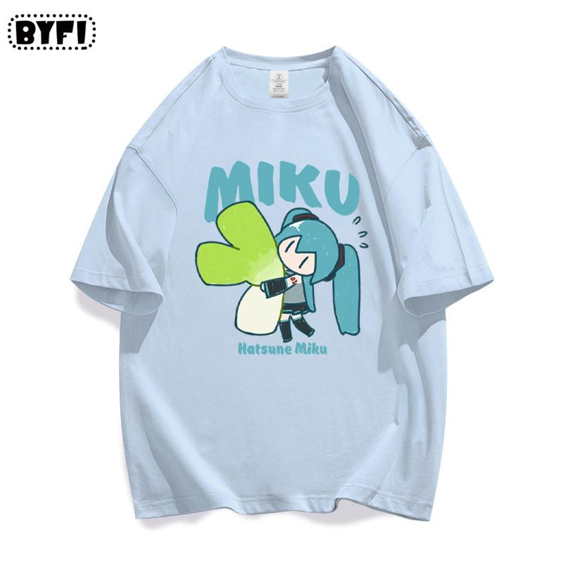 Cotton Cartoon Printed Top Short Sleeve Casual Versatile T-Shirts Women’s