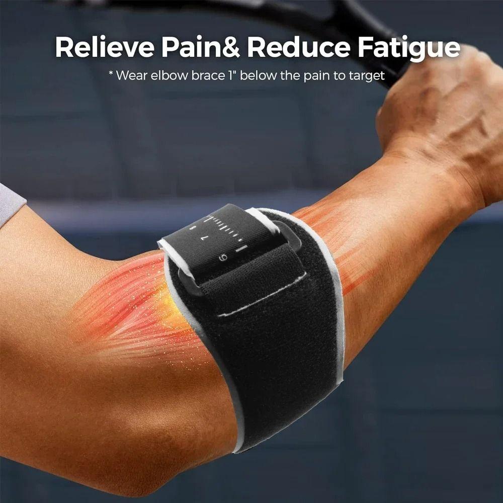 Adjustable Sports Elbow Protector Compression Tennis Elbow Strap Elbow Sleeve  Gym Fitness