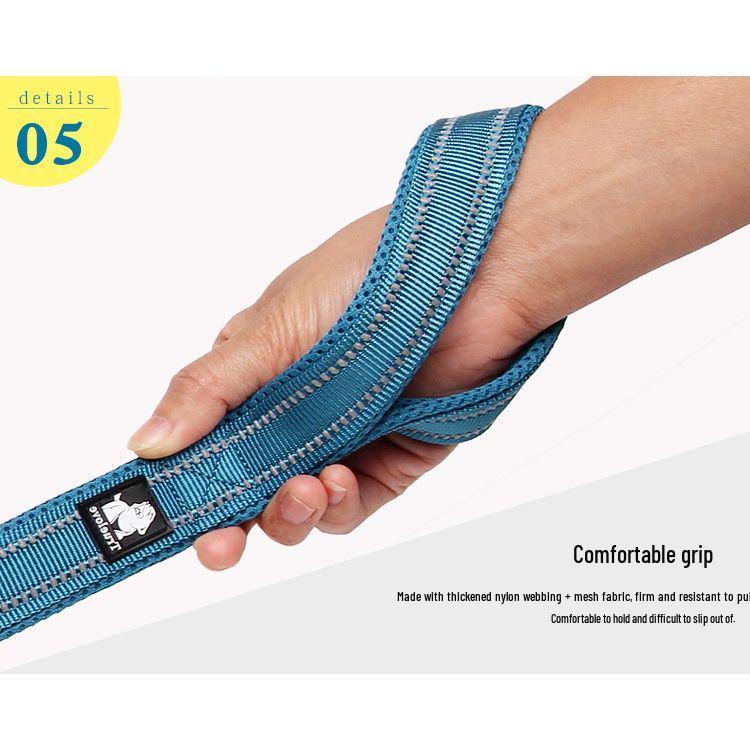 TrueLo Pet Dog Leash for Small, Medium & Large Breeds - Durable Chain Option Available