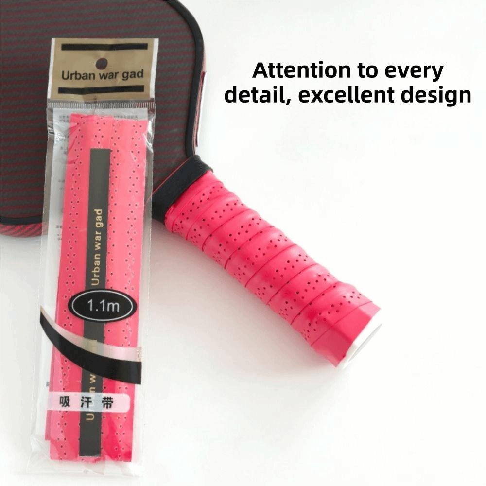 Raised Ridge Pickleball Grip Tape Universal Paddle Grip Cover Premium Cozy Overgrip Wrap  Training