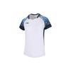 Li Ning Schoudernaad Middellange Ademend T-shirt met Korte Mouwen Dames Tops Standaard-Wit AAYS058-1