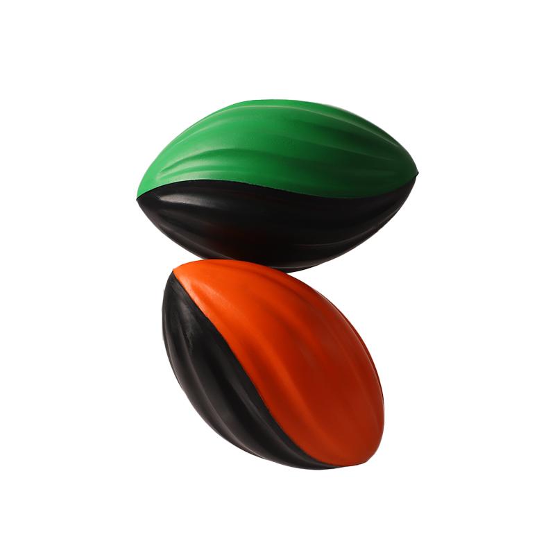 Neuer Exotischer PU Slow Rebound Turbori Rugby Schaumstoff Schwamm Solider Ball