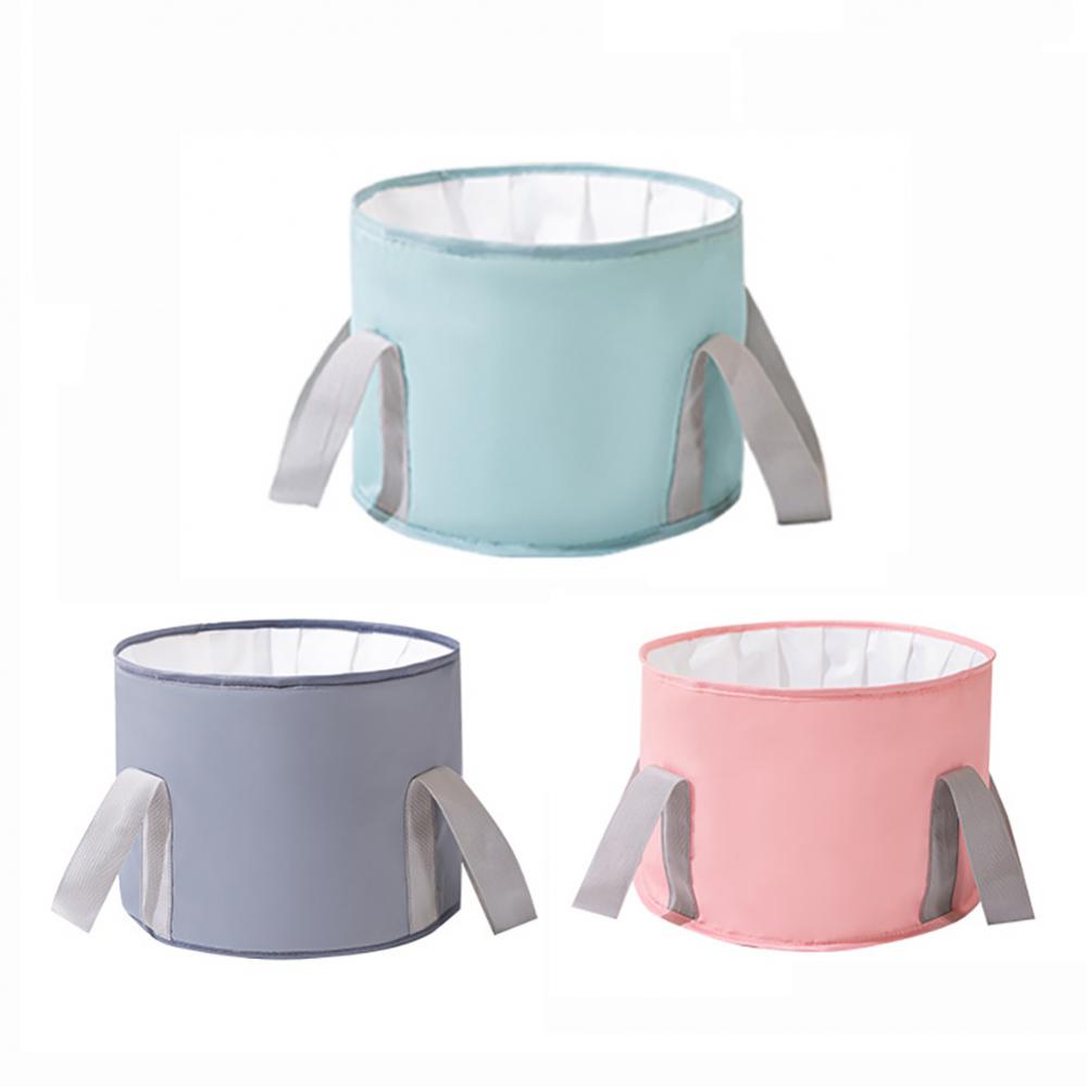 Foot Bathtub Large Capacity Fishing Folding Basin Portable For Outdoor Travel Household Supplies Foot Soaking Bag Folding Basin