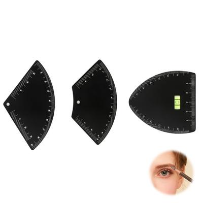 Easy To Use Brow Stencils Includes Measurement Markers Adjustable Eyebrow Positioning Tool for Salons Quality Result