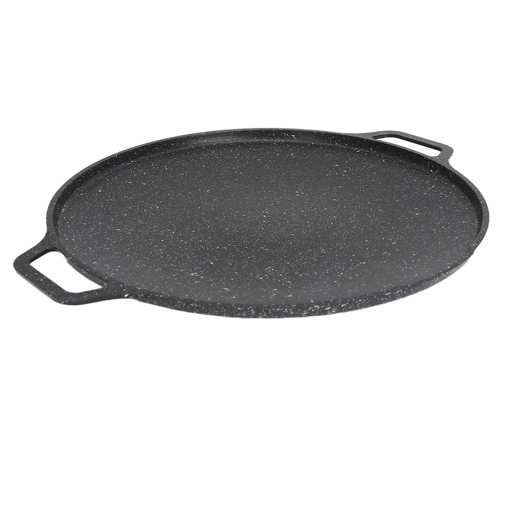 BBQ Grillpanna Non-stick Multifunktionell Lättvikt Bärbar Koreansk BBQ Grillplatta för Camping