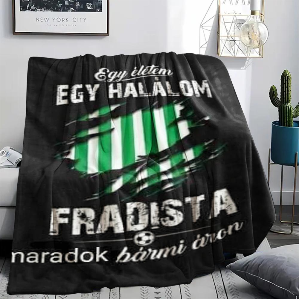 1 szt. Koc flanelowy Fradi z fajnym nadrukiem, Wysokiej jakości, Wygodny na wszystkie pory roku, Wystrój domu, Ciepło i komfort, Idealny na prezenty świąteczne 46