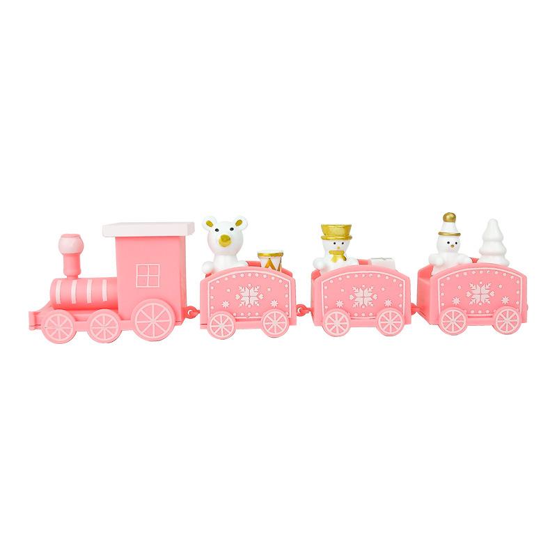 Christmas Train Ornament Cake Decoration - Children's Birthday & Dessert Table Accessory