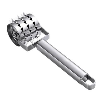 Handheld Fleischklopfer Edelstahl Roll Lose Fleisch Hammer Roller Für Steak Rindfleisch Schweinefleisch Küche Kochen Werkzeug