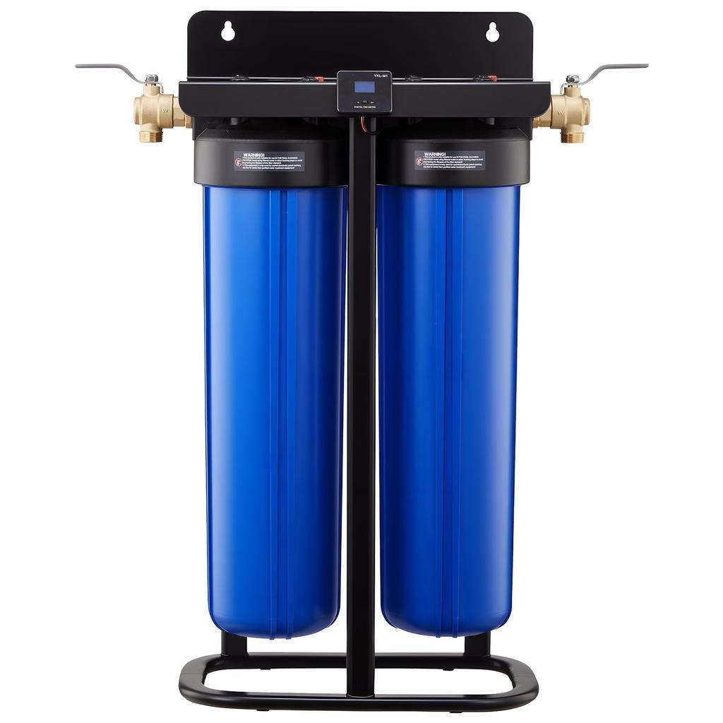 Deionized Water System for Car Wash, Spotless Car Wash Water System with 2 X 4L DI Resin, TDS Meter & Bypass Valve, Spot-Free Deionized Water Filter