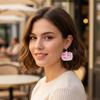 Playful Sardine Tin Inspired Earrings Lightweight Alloy Designs Accessories Colorful Fashion Jewelry For Casual Outfits
