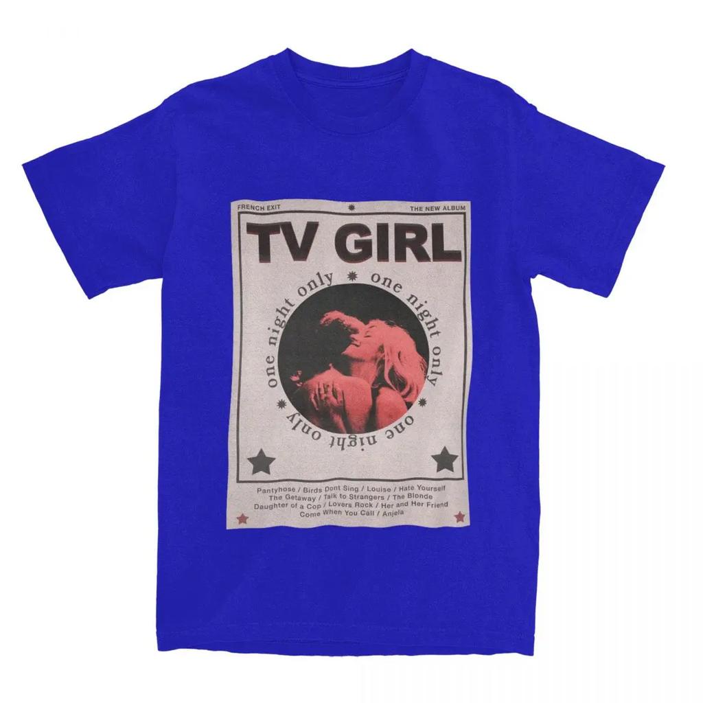 TV Girl French Exit Poster Apparel Shirt Men Women Unique  Printed Tee Shirts