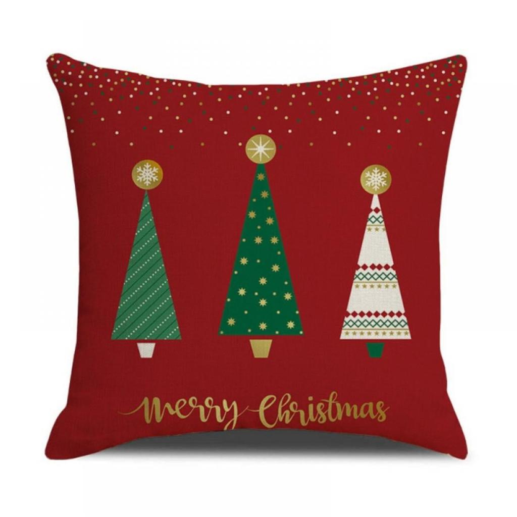Cristmas Pillow Covers 18x18 Inch Pillow Case, Cushion Cover, Xmas Decor Christmas Throw Pillow Covers For Home