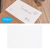 100Pcs White Cardstock Paper Thick Chipboard  Used for Book Cover Tagboard Photobook Envelope