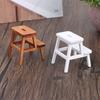 1:12 Dollhouse Miniature Stools Step Stool Square Stool Small Bench Model Living Room House Furniture Decor Toy