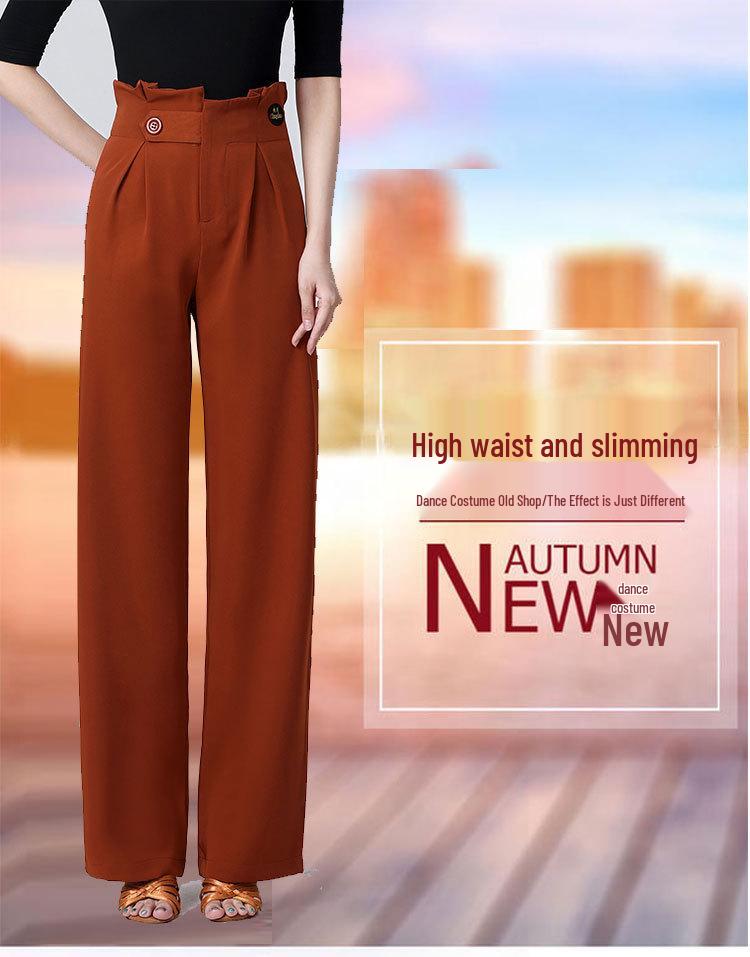 Women's High-End Ballroom Dance Pants