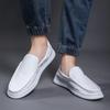 Herren Leder Slipper Slipper Fahrschuhe Mokassins