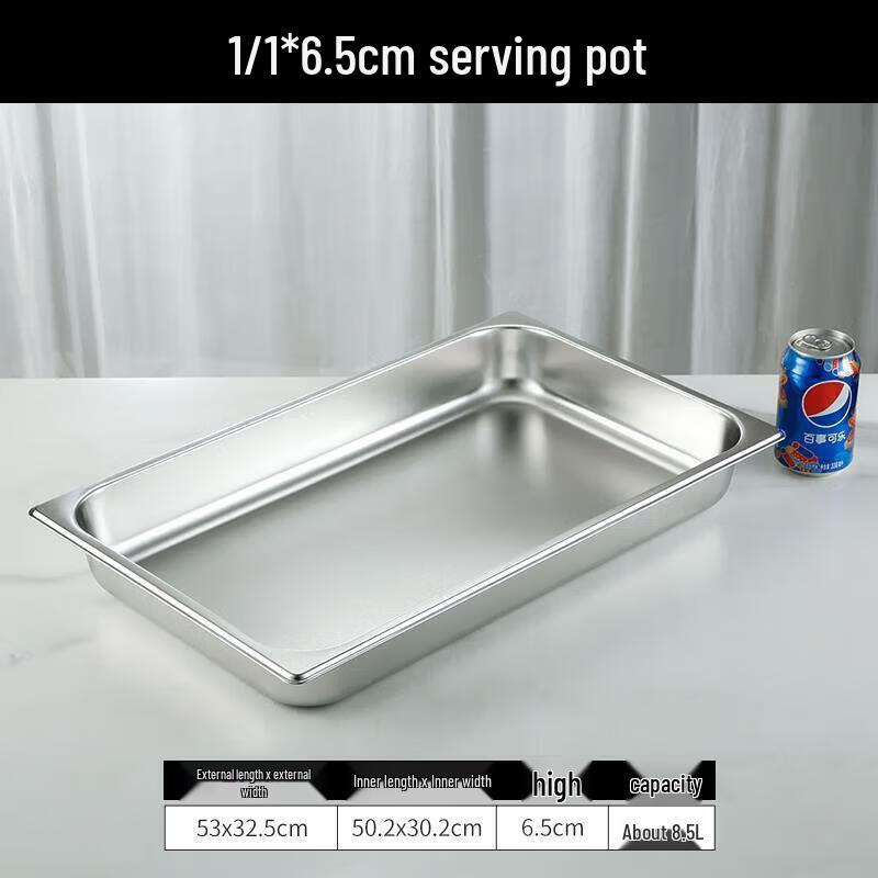 304 Stainless Steel Gastronorm Food Pan
