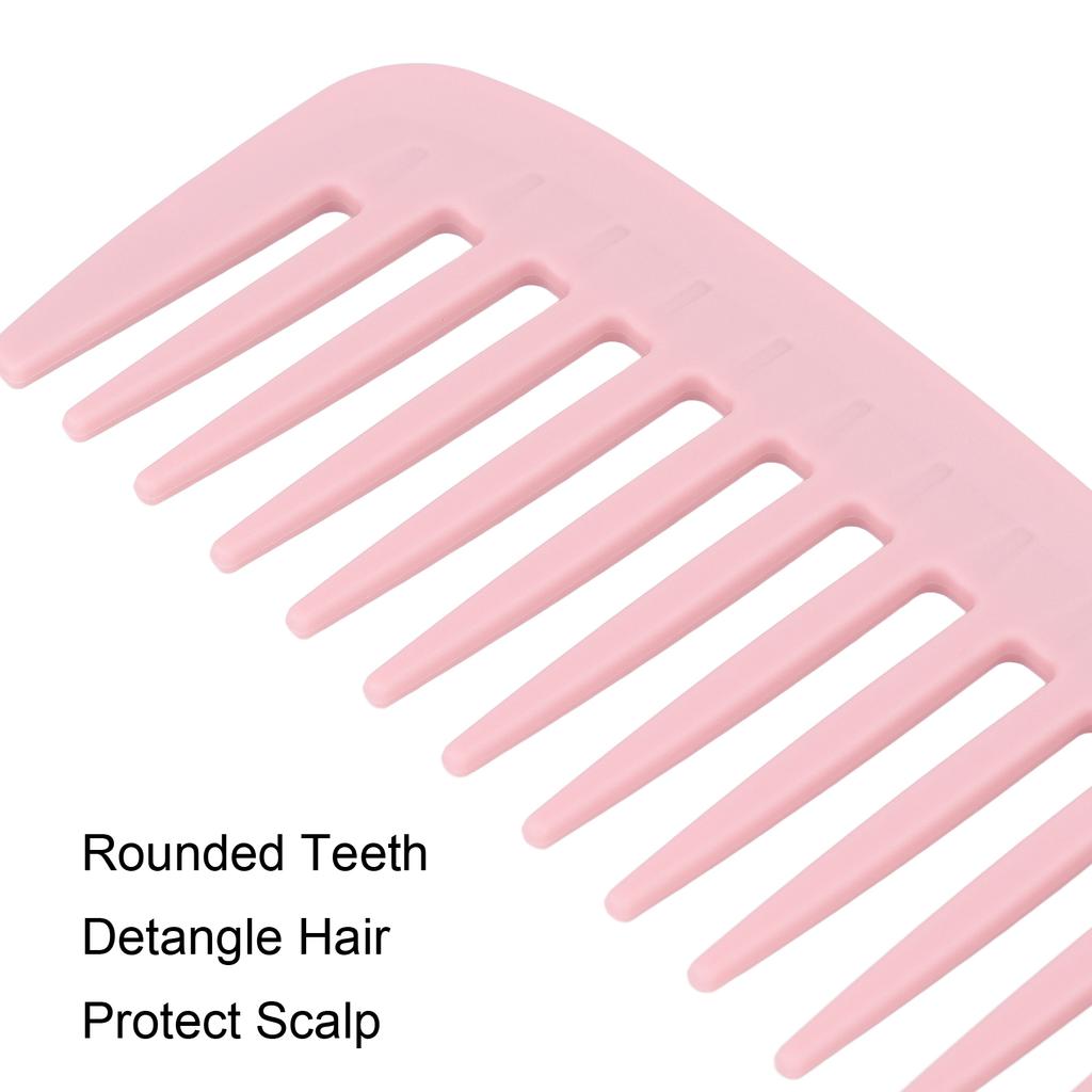 Hair Comb Detangling Hair Wide Tooth Large Hairdressing Stylish Comb for Long Hair