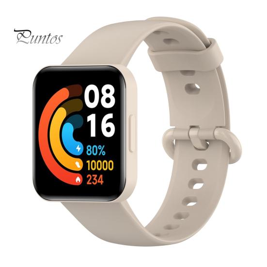 Silicone Watch Band Soft Waterproof Smart Wristband Replacement Wrist Strap for Redmi 2 Lite/Watch