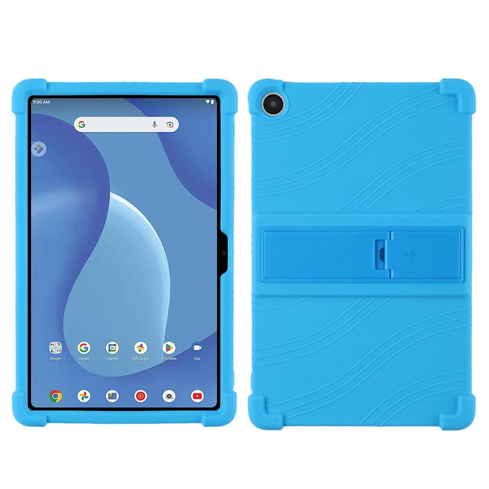 

Для планшета Walmart Onn 11 Pro (модель:100110027) 2023, Защитный чехол для планшета ONN Tablet Pro 11 Ударопрочный чехол-обложка Мягкий Onn 11 Tablet Pro небесно-голубой