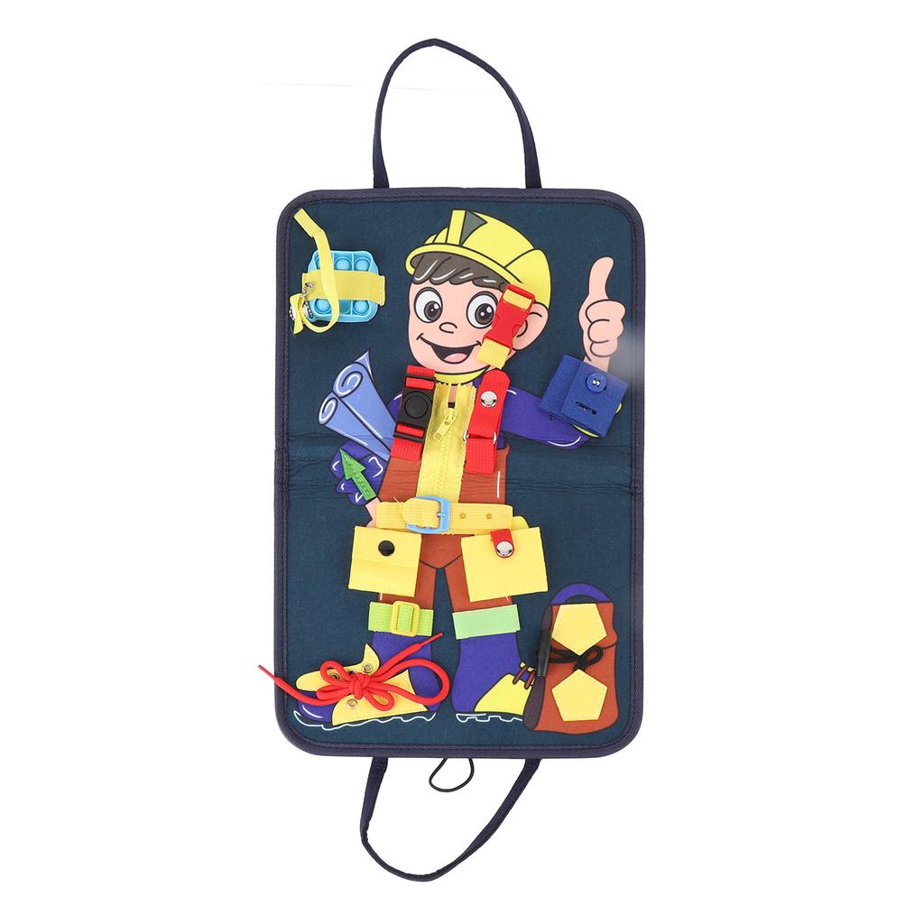 Educational Activity Sensory Board Felt Learning Dressing Sensory Board Educational Toy for