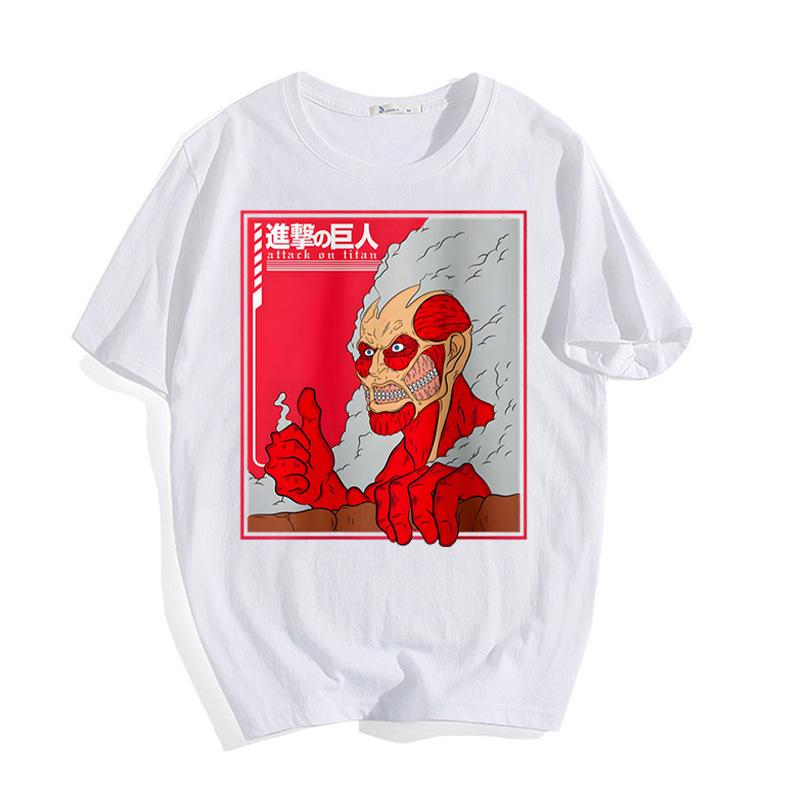 Anime Attack On Titan Peripheral New Sports Top Casual Short Sleeve T-Shirt