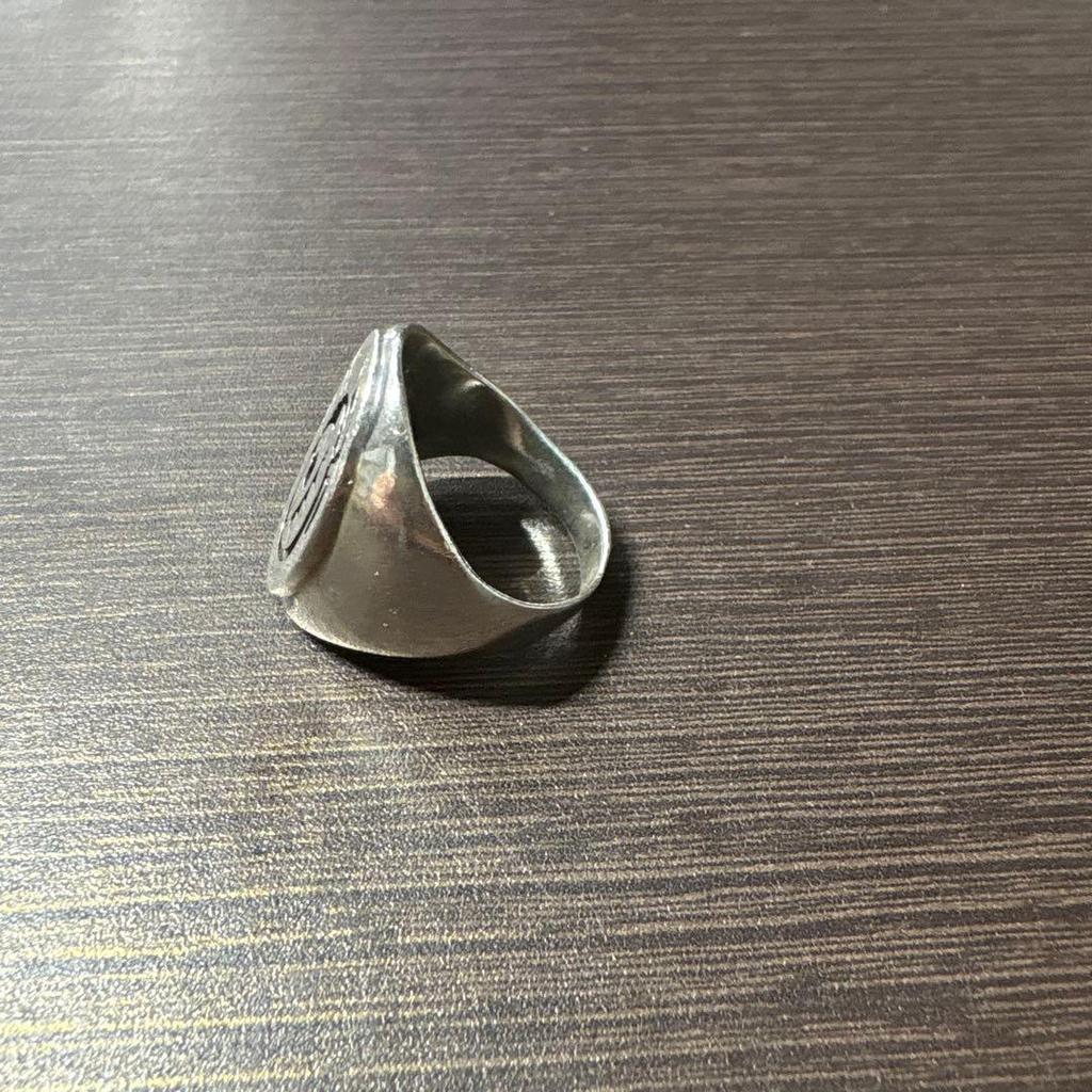 Used Navajo Silver 925 Ring No. 17 Rare Very Good Condition