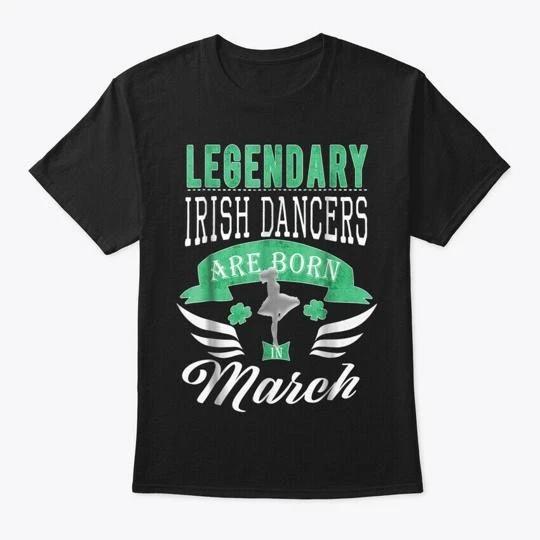 Funny Girls Irish Dancing Gift TTshirt Made in the USA Size S to 5XL 2XL