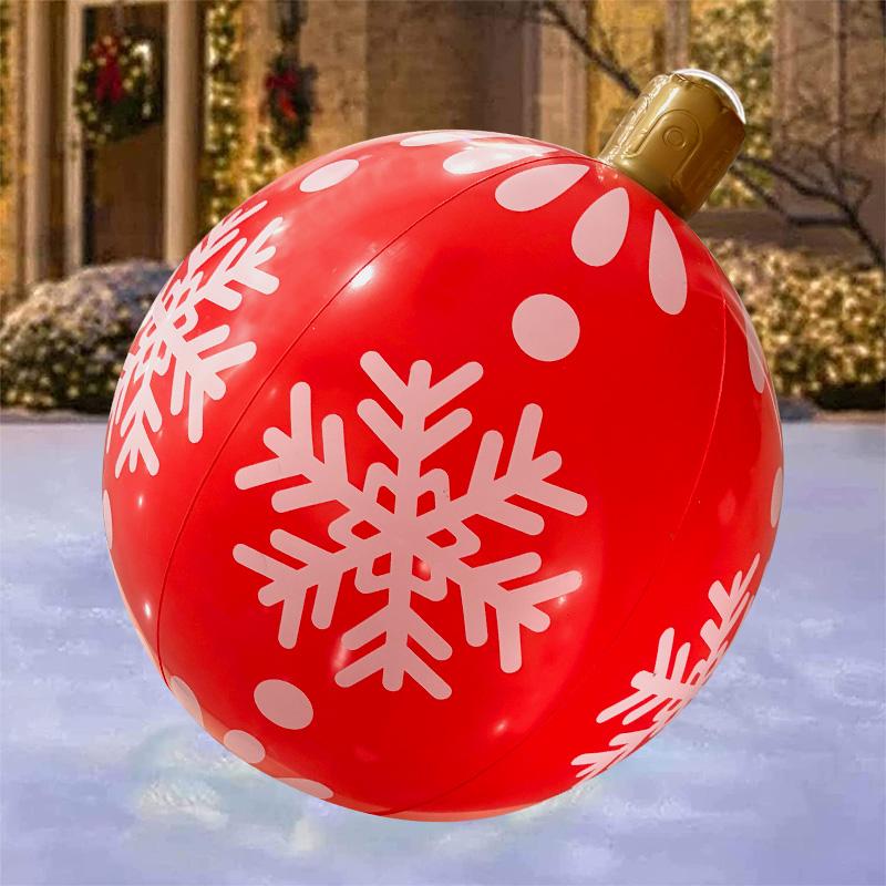 2026 Pvc Christmas Decoration Balls Outdoor Outdoor Hanging Tree Lantern Balls, Indoor Shopping Mall Bar Decorations