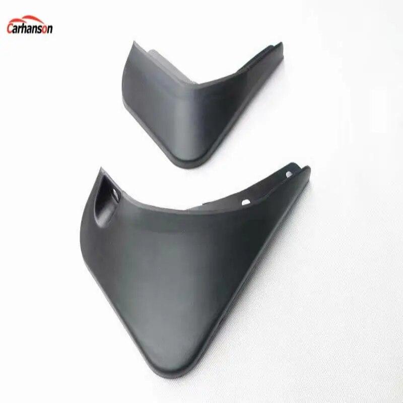 For Car Styling MG ZS 2017  Accessories Mud Flaps Flap Splash Guard Front Rear Mudguards Fender Car-styling Black 4pcs/set
