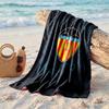 Valencia FC Druck Mikrofaser Strandtuch Schnelltrocknend Saugfähig Großes Handtuch für Strand Schwimmen Reisen