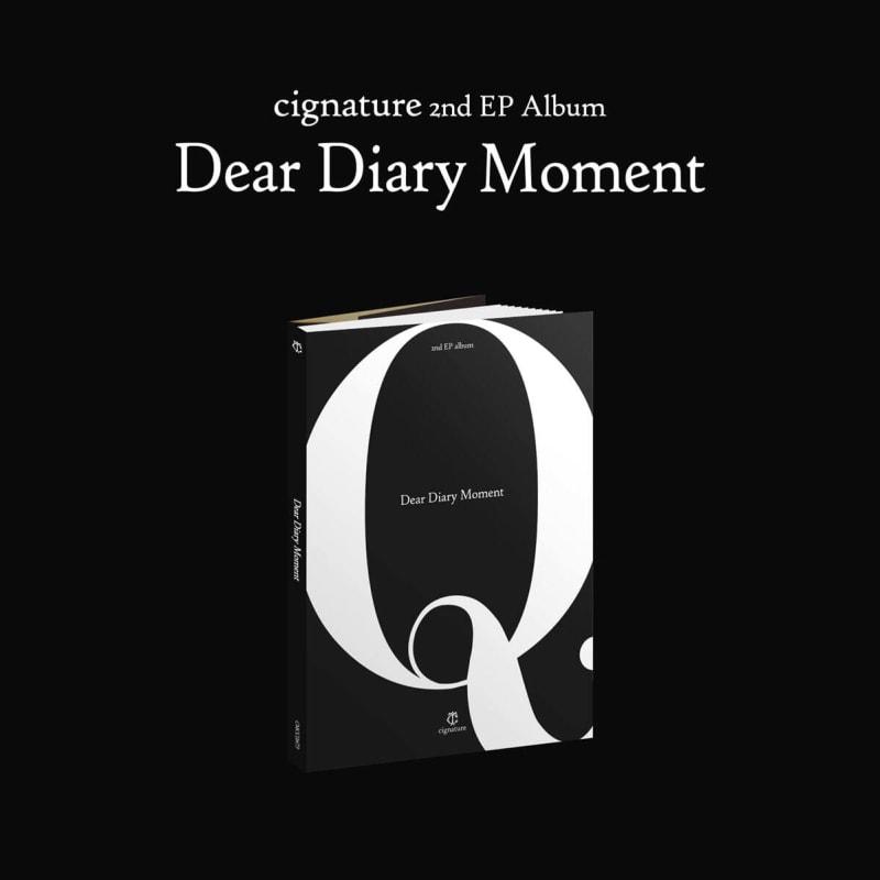 

cignature - 2nd mini album: Dear Diary Moment [Question ver.]