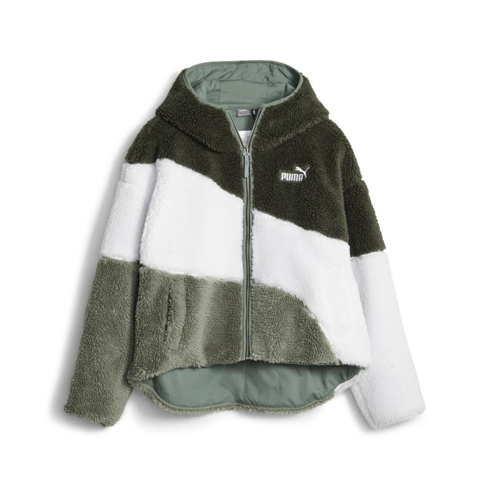 PUMA Big Cat Hooded Sherpa Jacket (Size 67834931)