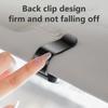 1pc Universal Car Sun Visor Automotive Hanger Clip Ticket Card Mount Clips Fashion Glasses Holder Secure Glasses Organizer