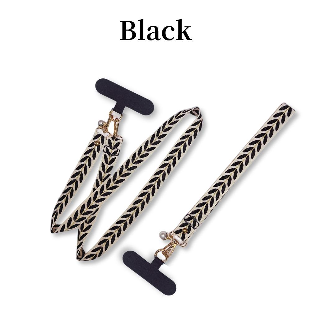 1pc Adjustable Mobile Phone with Lanyard Diagonal Shoulder Pendant for Men and Women