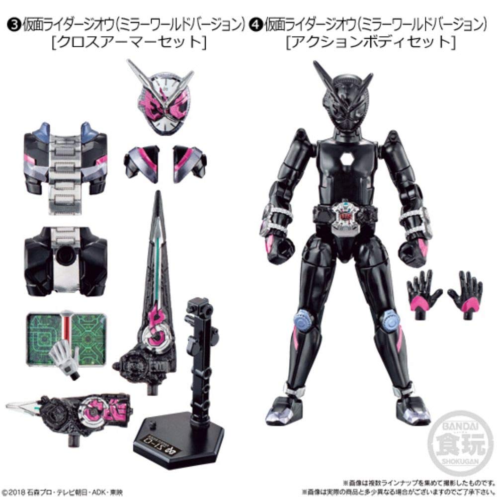 Shodo Kamen Rider RIDE11 Candy and gum Rider Zi-O (10 pieces) (Kamen Zi-O)
