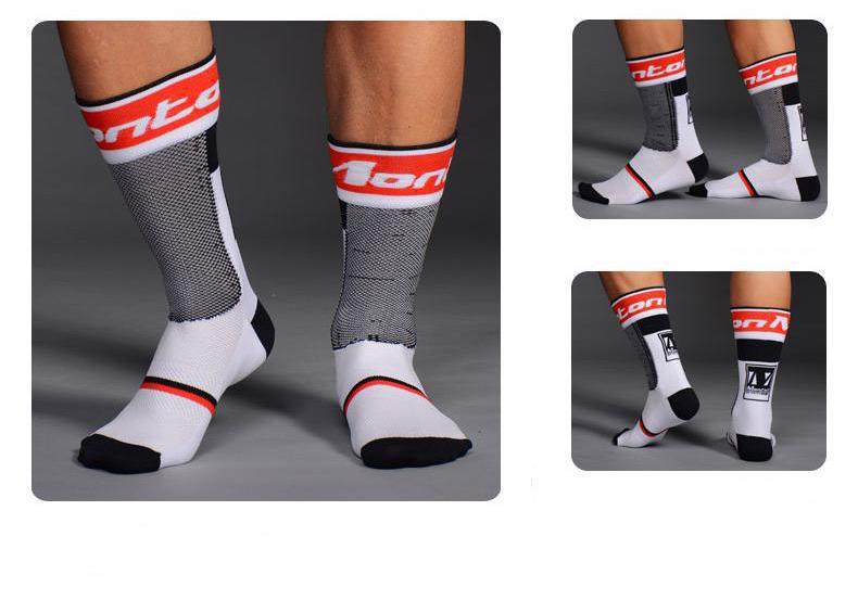 Unisex Quick-Drying 3D Cycling Socks - Wear-Resistant Mid-Calf Outdoor Sports Socks