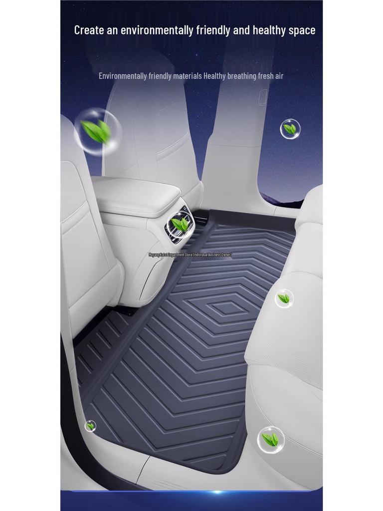 26-Changan CS75 PLUS TPE Floor Mats: 4th Gen Fully Enclosed Interior Upgrade by Kui Xi