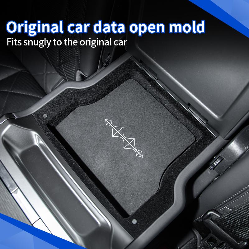 For BYD Leopard 8 Denza B8 2025+ Car Interior Anti-slip Mat Cup Slot Mat Coaster Door Seam Mat Auto Inner Car Accessories