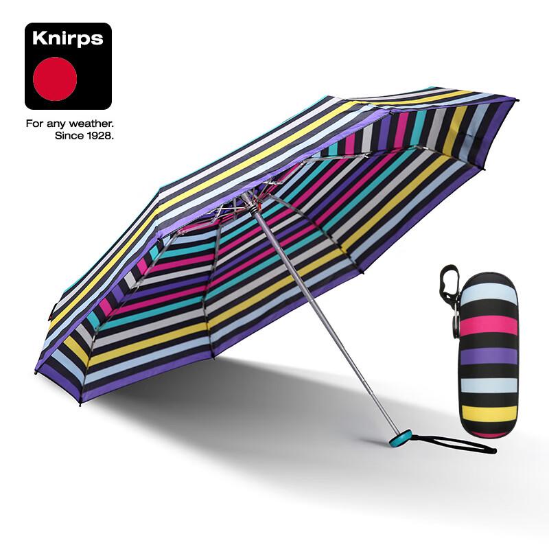 Knirps Red Dot Award Mini Five-Fold Manual Umbrella